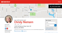 Desktop Screenshot of christyniemann.com